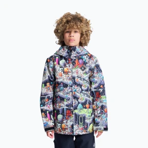 Obrázek produktu Dětská snowboardová bunda DC Basis Print Youth outer world black