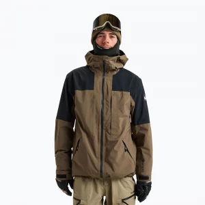 Obrázek produktu Dětská snowboardová bunda Quiksilver Forever Stretch GTX canteen Hnědá