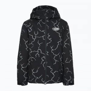 Obrázek produktu Dětská snowboardová bunda Quiksilver High In The Hood Printed high energy black reflective