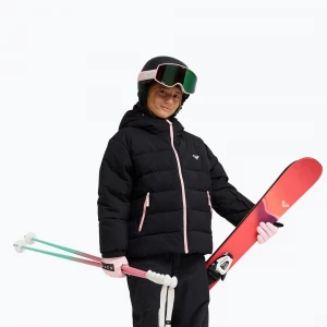 Obrázek produktu Dětská snowboardová bunda ROXY Snowyhill Puffy true black