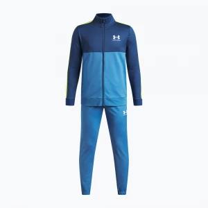 Obrázek produktu Dětská tepláková souprava Under Armour Rival Cb Knit Track Suit aegean blue / blackout navy / white