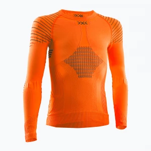 Obrázek produktu Dětská termoakční mikina X-Bionic Invent 4.0 sunset orange / anthracite