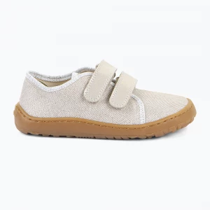 Obrázek produktu Dětské barefoot boty Froddo Canvas gold shine Béžová