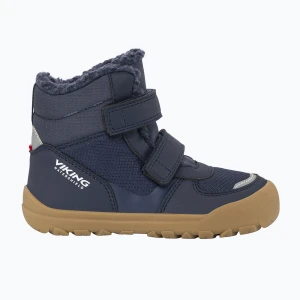 Obrázek produktu Dětské barefoot sněhule Viking Footwear Rowan Barefoot Warm Waterproof 2V navy Námořnická modř
