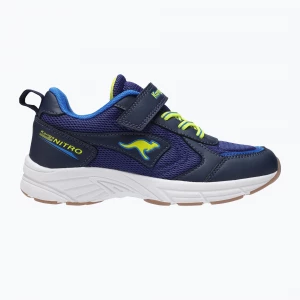 Obrázek produktu Dětské boty KangaROOS K-Ni Chino EV dark navy / neon yellow Námořnická modř