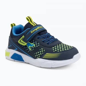 Obrázek produktu Dětské boty KangaROOS K-SLB Naro EV dark navy / lime Námořnická modř