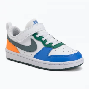 Obrázek produktu Dětské boty Nike Court Borough Low Recraft white / malachite / mineral slate Bílá