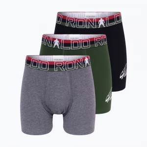 Obrázek produktu Dětské boxerky CR7 Trunk 3 multicolour pairs Černá