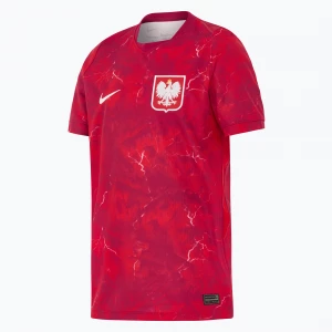Obrázek produktu Dětské fotbalové tričko Nike Dri-Fit Poland Stadium Away 2026 noble red / sport red