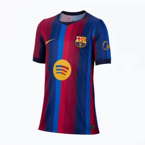 Obrázek produktu Dětské fotbalové tričko Nike FC Barcelona Dri-Fit Stadium Home deep garnet / blue void / mineral yellow Námořnická modř