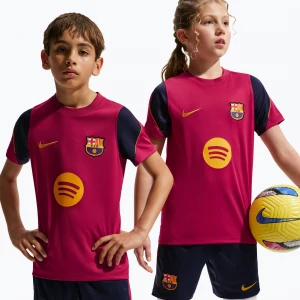 Obrázek produktu Dětské fotbalové tričko Nike FC Barcelona Strike Dri-Fit noble red / blackened blue