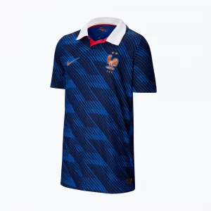Obrázek produktu Dětské fotbalové tričko Nike FFF 2026 / 27 Match Home game royal / metallic copper Námořnická modř