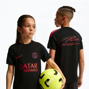 Obrázek produktu Dětské fotbalové tričko Nike Paris Saint-Germain Strike Dri-Fit black / hyper royal / global red / global red