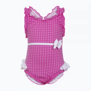 Obrázek produktu Dětské jednodílné plavky Fashy 1547 Babies Little Stars z pieluszką pink