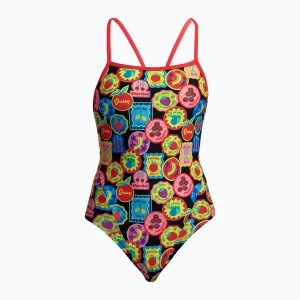 Obrázek produktu Dětské jednodílné plavky Funkita Single Strap One Piece berry good