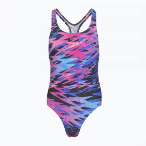 Obrázek produktu Dětské jednodílné plavky Speedo Hyperboom Print Medalist anthracite šedá