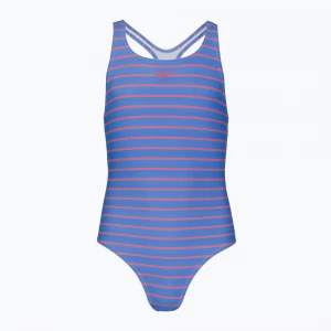 Obrázek produktu Dětské jednodílné plavky Speedo Stripe Print Medalist periwinkle blue