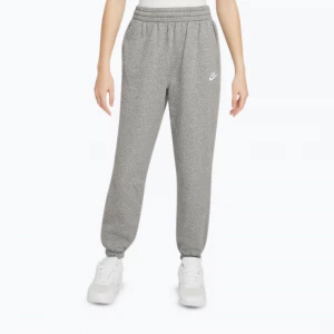 Obrázek produktu Dětské kalhoty Nike Sportswear Club Fleece dark grey heather / base grey / white