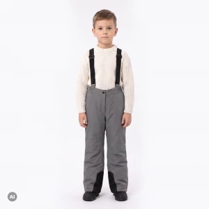 Obrázek produktu Dětské lyžařské kalhoty KADVA Moky JR WP 8K / 5K stříbrné