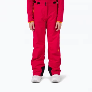 Obrázek produktu Dětské lyžařské kalhoty Rossignol Girl Ski ruby red