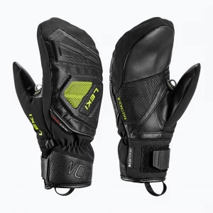 Obrázek produktu Dětské lyžařské rukavice LEKI WCR C-Tech 3D Junior Mitt black / ice lemon