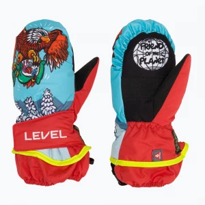 Obrázek produktu Dětské lyžařské rukavice Level Animal red