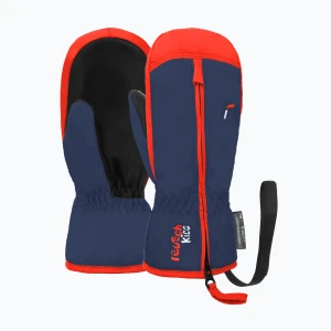 Obrázek produktu Dětské lyžařské rukavice Reusch Ben Mitten dress blue / cherry tomato Námořnická modř