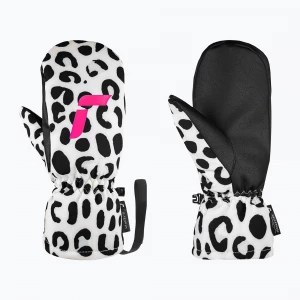Obrázek produktu Dětské lyžařské rukavice Reusch Carter R-Tex XT Junior Mitten white / grey leopard