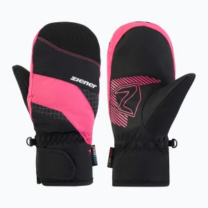 Obrázek produktu Dětské lyžařské rukavice ZIENER Luuki-Z Aquashield black / pop pink