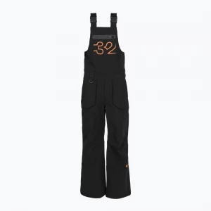 Obrázek produktu Dětské snowboardové kalhoty ThirtyTwo Basement Bib black / orange