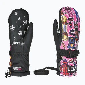 Obrázek produktu Dětské snowboardové rukavice Level Junior Mitt hot pink