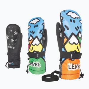 Obrázek produktu Dětské snowboardové rukavice Level Junior Mitt pk rainbow