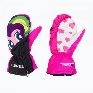 Obrázek produktu Dětské snowboardové rukavice Level Lucky Mitt růžové 4146