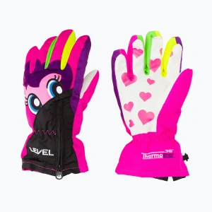 Obrázek produktu Dětské snowboardové rukavice Level Lucky růžové 4146