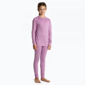 Obrázek produktu Dětské termo prádlo WOOLCANO Merino 100% SET0683 purple fialová