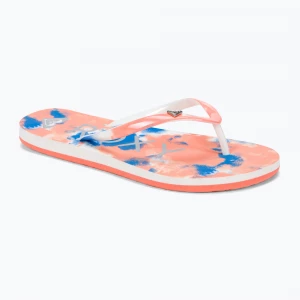 Obrázek produktu Dětské žabky ROXY Pebbles VII 2021 blue coral oranžová
