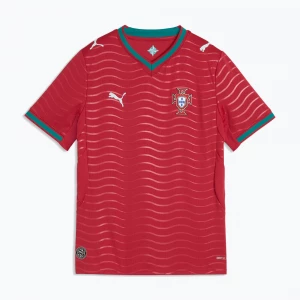 Obrázek produktu Dětský fotbalový dres PUMA FPF Portugalsko Domácí Jersey Replica Club Jr červená / zelená