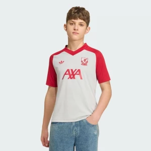 Obrázek produktu Dětský předzápasový dres Liverpool FC 26 / 27 Adidas Grey Two