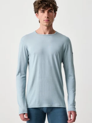Obrázek produktu Devold funkční tričko dlouhým rukávem pánské vlněné Breeze Plus Merino modrá