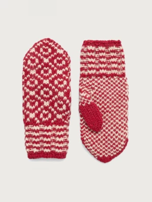 Obrázek produktu Devold rukavice vlněné Svalbard Wool červená