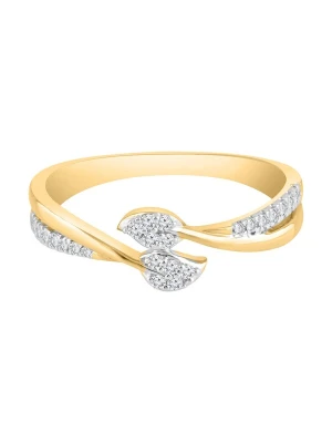 Obrázek produktu Diamant Exquis Prsten 'Ring aus 375 Gelbgold mit Diamant' zlatá