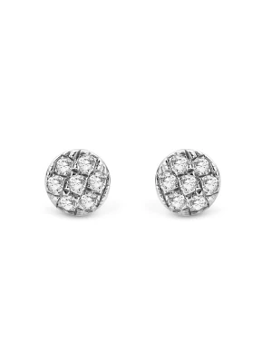 Obrázek produktu DIAMANT LETERNEL Náušnice 'Ohrstecker aus 375 Weißgold mit Diamant' stříbrná DIAMANT L'ÉTERNEL
