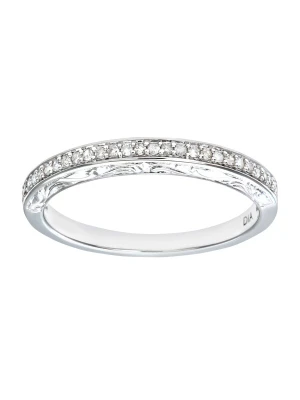 Obrázek produktu DIAMANT LETERNEL Prsten 'Eternity-Ring aus 375 Weißgold mit Diamant' stříbrná DIAMANT L'ÉTERNEL