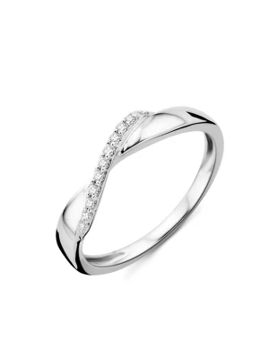 Obrázek produktu DIAMANT LETERNEL Prsten 'Ring aus 375 Weißgold mit Diamant' stříbrná DIAMANT L'ÉTERNEL