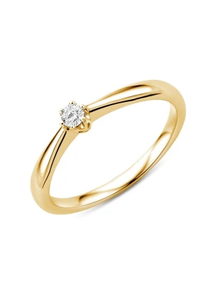 Obrázek produktu DIAMANT LETERNEL Prsten 'Solitär-Ring aus 375 Gelbgold mit 0.09 Karat Diamant' zlatá DIAMANT L'ÉTERNEL