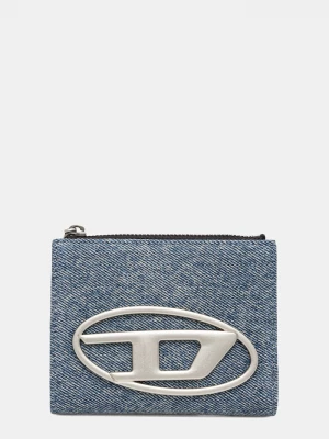 Obrázek produktu Diesel Bavlněná peněženka Diesel 1DR 1DR BI-FOLD ZIP II modrá
