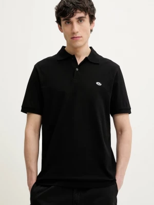 Obrázek produktu Diesel Bavlněné polo tričko Diesel T-REJUST-DOVAL-PJ POLO SHIRT černá