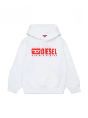 Obrázek produktu Diesel Dětská bavlněná mikina Diesel SGINNHOODL5 OVER SWEAT-SHIRT