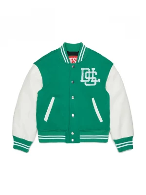 Obrázek produktu Diesel dětská varsity bunda JBAND JACKET zelená