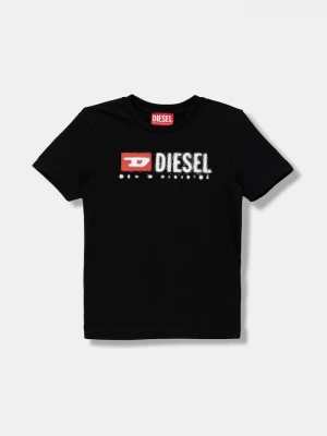 Obrázek produktu Diesel Dětské bavlněné tričko Diesel TADJUSTK14 T-SHIRT černá